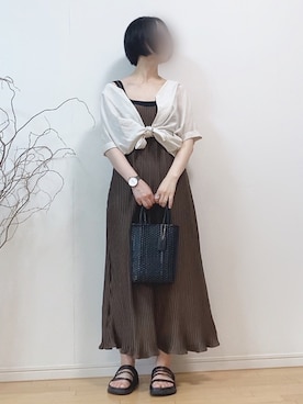 mikaさん(レディース・155cm)の夏コーディネート