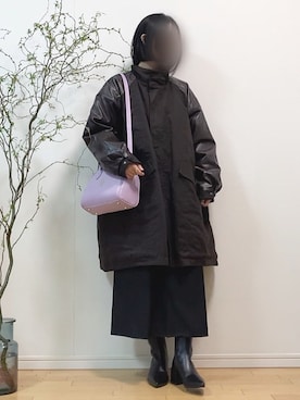 mikaさん（レディース・155cm）の冬コーディネート