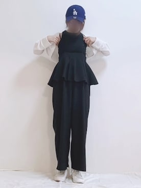 「アイテム（アンサンブル）」を使った、mikaさん（レディース・155cm）の夏コーディネート