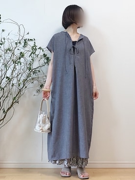mikaさん(レディース・155cm)の夏コーディネート