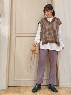 himiさん（レディース・160cm）の秋コーディネート