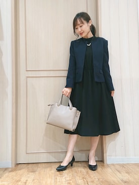 「DRESKIP（ドレスキップ）のアイテム（アクセサリー）」を使った、himiさん（レディース・160cm）の冬コーディネート