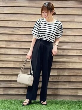 「DRESKIP（ドレスキップ）のアイテム」を使った、himiさん（レディース・160cm）の春コーディネート