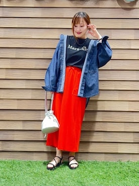 himiさん（レディース・160cm）の春コーディネート