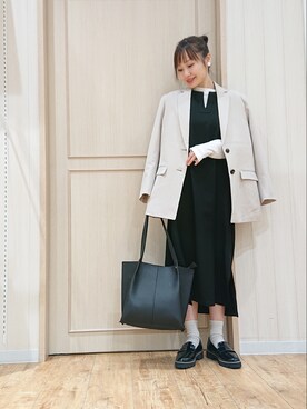 himiさん（レディース・160cm）の冬コーディネート