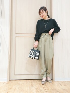 「DRESKIP（ドレスキップ）のアイテム（その他シューズ）」を使った、himiさん（レディース・160cm）の春コーディネート