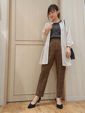 himiさん（レディース・160cm）の秋コーディネート