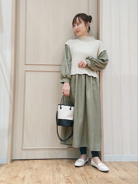 himiさん（レディース・160cm）の冬コーディネート