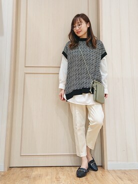 himiさん（レディース・160cm）の冬コーディネート