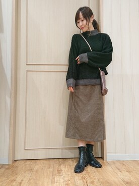 himiさん（レディース・160cm）の冬コーディネート