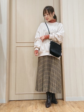 himiさん（レディース・160cm）の冬コーディネート