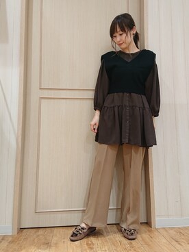 himiさん（レディース・160cm）の秋コーディネート