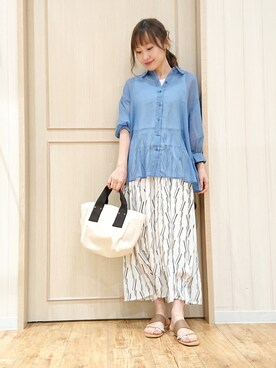 himiさん（レディース・160cm）の春コーディネート