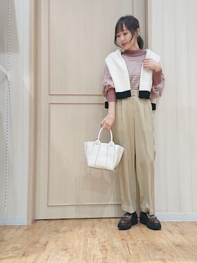 himiさん（レディース・160cm）の冬コーディネート