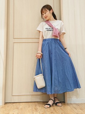 himiさん（レディース・160cm）の春コーディネート