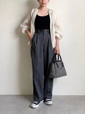 「A part by（アパートバイ）のアイテム」を使った、nanbaさん（骨格ウェーブ・レディース・156cm）の秋コーディネート