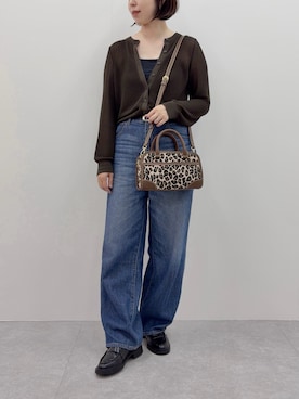 「MIAN （ミアン）のアイテム」を使った、nanbaさん（レディース・157cm）の秋コーディネート