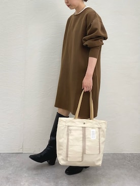 「A part by（アパートバイ）のアイテム」を使った、nanbaさん（骨格ウェーブ・レディース・156cm）の春コーディネート