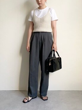 nanbaさん（レディース・156cm）の夏コーディネート