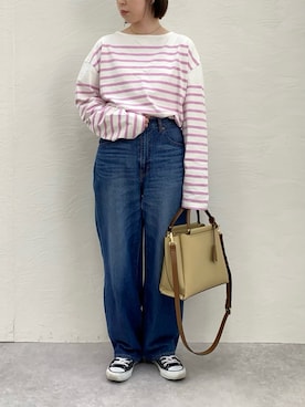 「LEPSIM（レプシィム）のアイテム」を使った、nanbaさん（骨格ウェーブ・レディース・156cm）の春コーディネート