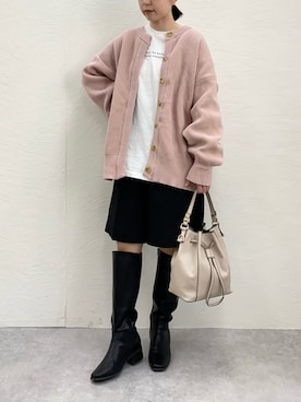 「A part by（アパートバイ）のアイテム」を使った、nanbaさん（骨格ウェーブ・レディース・156cm）の冬コーディネート