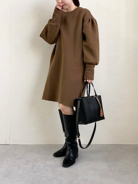 「A part by（アパートバイ）のアイテム」を使った、nanbaさん（骨格ウェーブ・レディース・156cm）の秋コーディネート