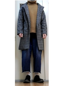 「ヒラキ（ヒラキ）のアイテム」を使った、リョーマさん（メンズ・175cm）の冬コーディネート