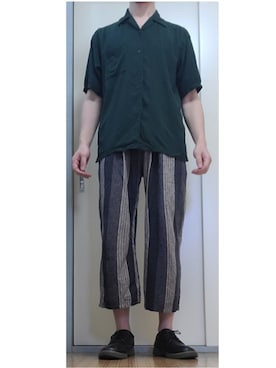 「ヒラキ（ヒラキ）のアイテム（その他シューズ）」を使った、リョーマさん（メンズ・175cm）の春コーディネート
