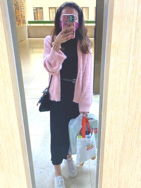 「MEIER.Q（マイヤーキュー）のアイテム（ワンピース/ドレス）」を使った、🥝Kiwie🥝さん（レディース・149cm）の秋コーディネート