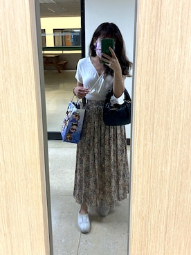 「Native（ネイティブ）のアイテム」を使った、🥝Kiwie🥝さん（レディース・149cm）の春コーディネート