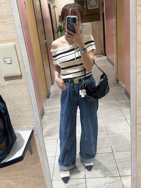 「PAZZO（パッゾ）のアイテム」を使った、🥝Kiwie🥝さん（レディース・149cm）の夏コーディネート