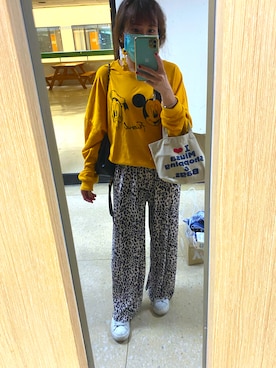 「I'MIUSAのアイテム」を使った、🥝Kiwie🥝さん（レディース・149cm）の春コーディネート