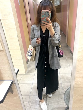 「Native（ネイティブ）のアイテム（シューズ）」を使った、🥝Kiwie🥝さん（レディース・149cm）の春コーディネート