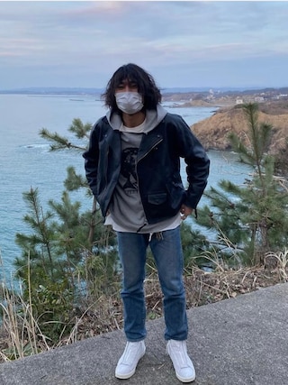 ジャケット・アウター YSTRDY'S TMRRW BAGGY RIDER JACKET イエスタデイズトゥモロー YSTRDY'S TMRRW 18AW 日本製 BAGGY