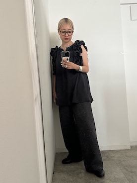 SAKI KAWAMOTOさん（レディース・152cm）の夏コーディネート