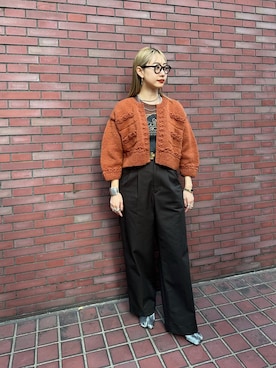 SAKI KAWAMOTOさん(レディース・152cm)の冬コーディネート