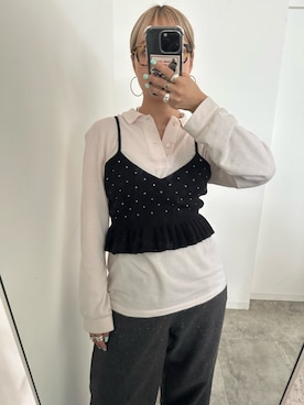 SAKI KAWAMOTOさん（レディース・152cm）の夏コーディネート