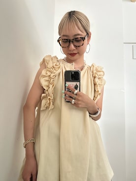 SAKI KAWAMOTOさん（レディース・152cm）の夏コーディネート