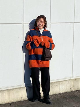 「ITTI（イッチ）のアイテム」を使った、mihiroさん（レディース・156cm）の冬コーディネート