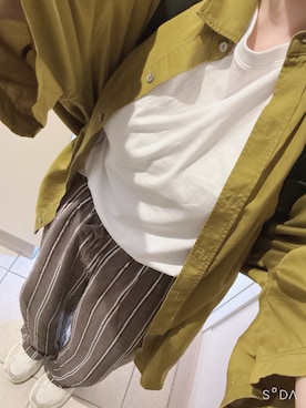 「アイテム（アナログ腕時計）」を使った、Nさん（レディース・155cm）の秋コーディネート