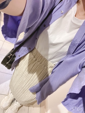 「Marc by Marc Jacobs（マークバイマークジェイコブス）のアイテム（腕時計）」を使った、Nさん（レディース・155cm）の夏コーディネート