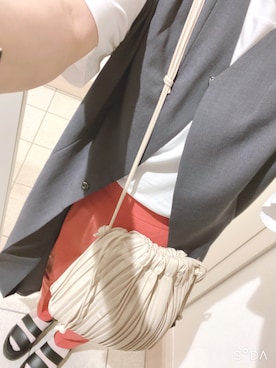 「ITEMS URBANRESEARCH（アイテムズ アーバンリサーチ）のアイテム（その他アウター）」を使った、Nさん（レディース・155cm）の夏コーディネート