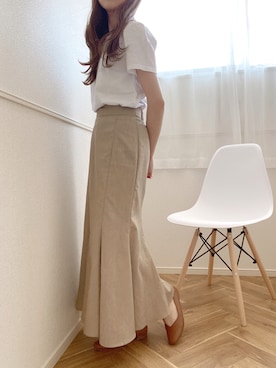 「AmbreNeige」｜「アイテム（スカート）」を使った、こ ま め ＊ さん（レディース・150cm）の夏コーディネート
