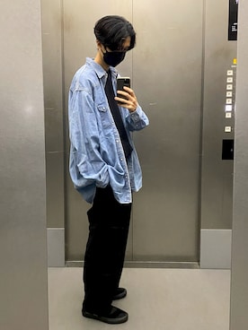 「VAPORIZE（ヴェイパライズ）のアイテム」を使った、KEITAさん（メンズ・178cm）の夏コーディネート