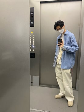 「VAPORIZE（ヴェイパライズ）のアイテム」を使った、KEITAさん（メンズ・178cm）の春コーディネート