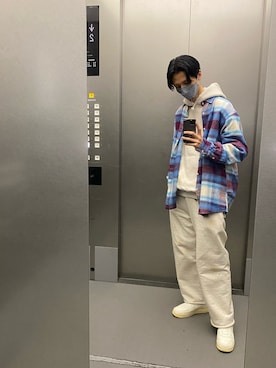 「NOMA t.d.（ノーマティーディー）のアイテム」を使った、KEITAさん（メンズ・178cm）の冬コーディネート