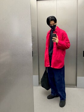 「UNUSED（アンユーズド）のアイテム（ジャケット/アウター）」を使った、KEITAさん（メンズ・178cm）の秋コーディネート