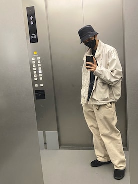 「リラックススタイル」｜「アイテム（ブルゾン）」を使った、KEITAさん（メンズ・178cm）の冬コーディネート