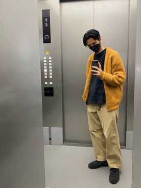 「BEAMS PLUS（ビームスプラス）のアイテム」を使った、KEITAさん（メンズ・178cm）の冬コーディネート
