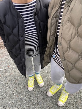 「ORCIVAL（オーシバル）のアイテム（ダウンジャケット/コート）」を使った、a___0503___mさん（レディース・154cm）の冬コーディネート